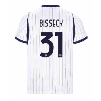 Inter Milan Yann Bisseck #31 Maglia Gara Trasferta Repliche 2026-27 Maniche Corte